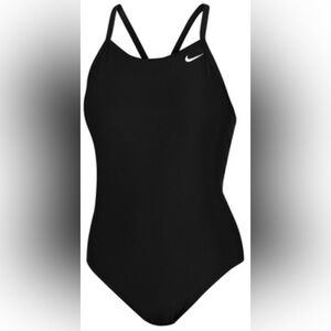 Nike Black Athletic One Piece Swimsuit